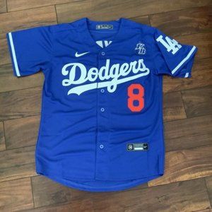 Kobe Bryant Los Angles Dodgers Jersey 8 24